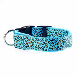 Colar luminoso do chicote de fios da luz para o animal de estimação pequeno do gato coleira de cão do diodo emissor de luz da segurança da noite - Image 4