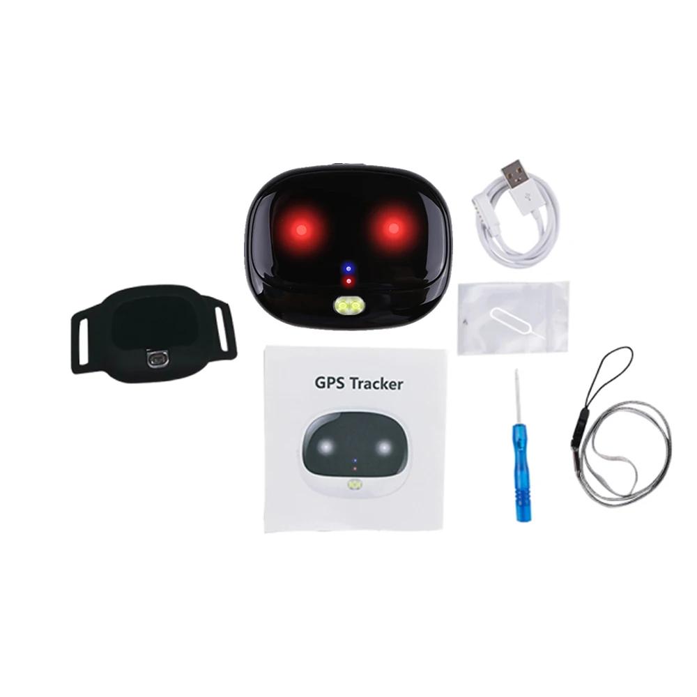 Mini rastreador gps para animais de estimação, dispositivo de rastreamento gps para cães e gatos, à prova d'água, ip67, monitor de voz, comunicação por voz bidirecional - Image 1