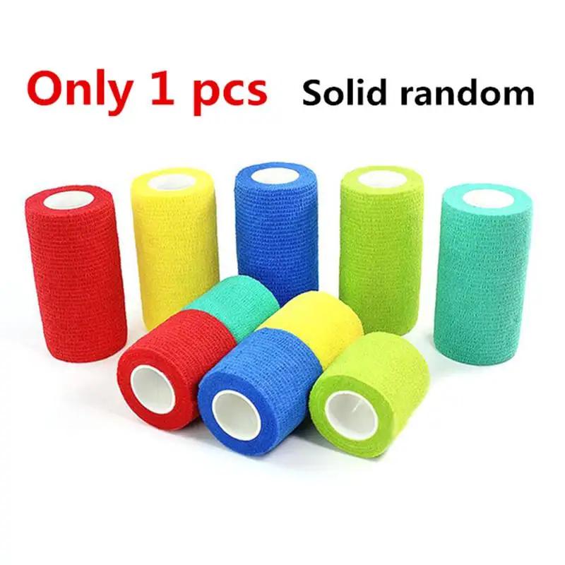 Atadura elástica médica para gato e cachorro de estimação, curativo flexível para cuidado com a saúde ou decoração, 1 rolo - Image 1