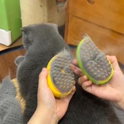 Escova de vapor elétrica para gatos e cães, Pet Grooming Acessórios, Massagem Pulverizador, gatos e cães, remove o cabelo - Image 5