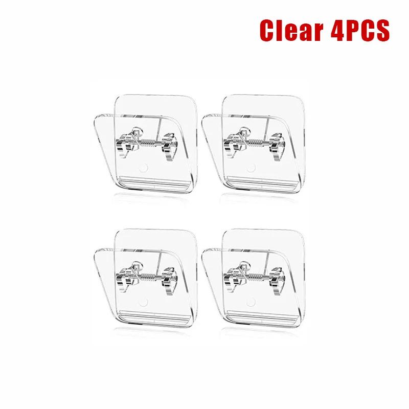 Wall Pee Pad Holder para cães, Almofada de treinamento Potty Clear Dog Pad, Almofada de Pee Pegajosa Invisível, Clipes de parede, 4 pcs, 6pcs - Image 1