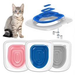 Kit De Treinamento De Toalete De Plástico Reutilizável, Tapete De Litter De Gato, Treinador De Toalete Para Animais De Estimação, Cachorro, 2023 - Image 1