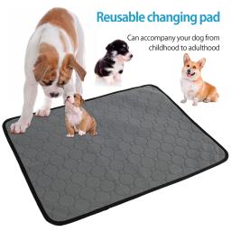 Almofadas de xixi laváveis, Tapete de urina para cães, Almofada de treinamento de cachorro reutilizável, Boa absorção de urina - Image 2