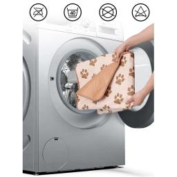 Pet cão 4 camadas tapete de fraldas tapete de urina lavável reutilizável anti-deslizamento absorvem rapidamente treinamento almofada de xixi acessórios para animais de estimação - Image 6