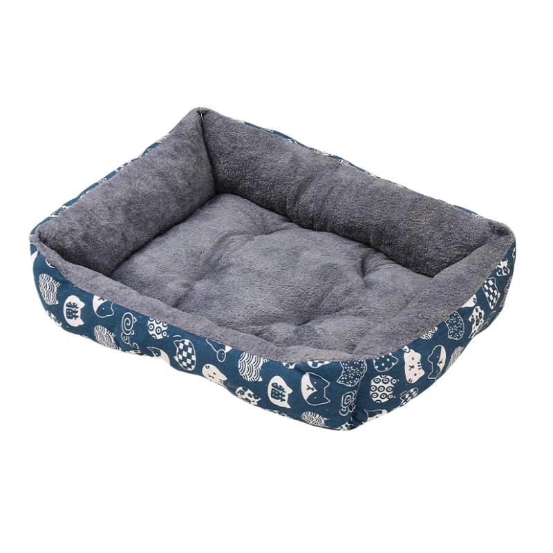 Confortável Pet Nest Bed, Camas Cat, Engrossar Pet Mats, Cama para cães pequenos e médios e grandes, Sofá-cama, Canil Dormir Camas, Manter Quente - Image 1