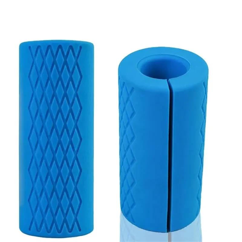 Haltere Fitness Equipment, Alças de barra grossa, Puxe o suporte de halterofilismo, Silicone Anti-Slip Protect Pad, Body Building - Image 1