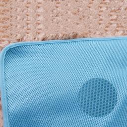 Esteira de resfriamento para animais de estimação, almofada para cães e gatos, seda fria, colchão à prova de umidade, cama para animais pequenos, almofada de verão, 5 tamanhos - Image 4