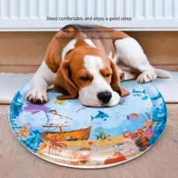Resfriamento verão Pet Bed, Tapete de água sensorial para gatos, Cama inflável engrossada, Acessórios para animais de estimação - Image 2