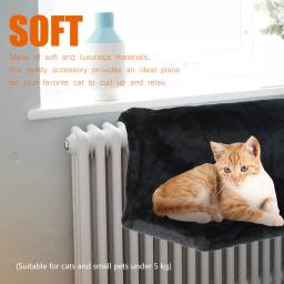 Removível Hammock Suspenso Para Animais De Estimação, Cama De Radiador De Luxo, Ninho Com Cesta Durável Forte, Acessórios Para Animais De Estimação - Image 2