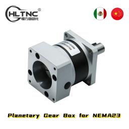 Redutor planetário da engrenagem da elevada precisão, motor deslizante do Nema 23, 57, 8mm, relação 4:1, 5:1, 10:1, 20:1, 25:1, 50:1 para o CNC, FLF57-LSW - Image 1