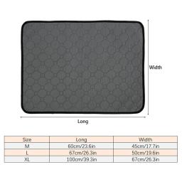 Almofadas de xixi laváveis, Tapete de urina para cães, Almofada de treinamento de cachorro reutilizável, Boa absorção de urina - Image 4