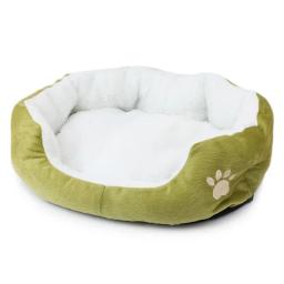 Canil super macio para animais, cama de pelúcia, tapete de gato, suprimentos para cães, tamanho pequeno e grande, bichon, Natal - Image 6