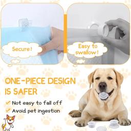 Wall Pee Pad Holder para cães, Almofada de treinamento Potty Clear Dog Pad, Almofada de Pee Pegajosa Invisível, Clipes de parede, 4 pcs, 6pcs - Image 5