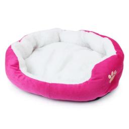 Canil super macio para animais, cama de pelúcia, tapete de gato, suprimentos para cães, tamanho pequeno e grande, bichon, Natal - Image 4