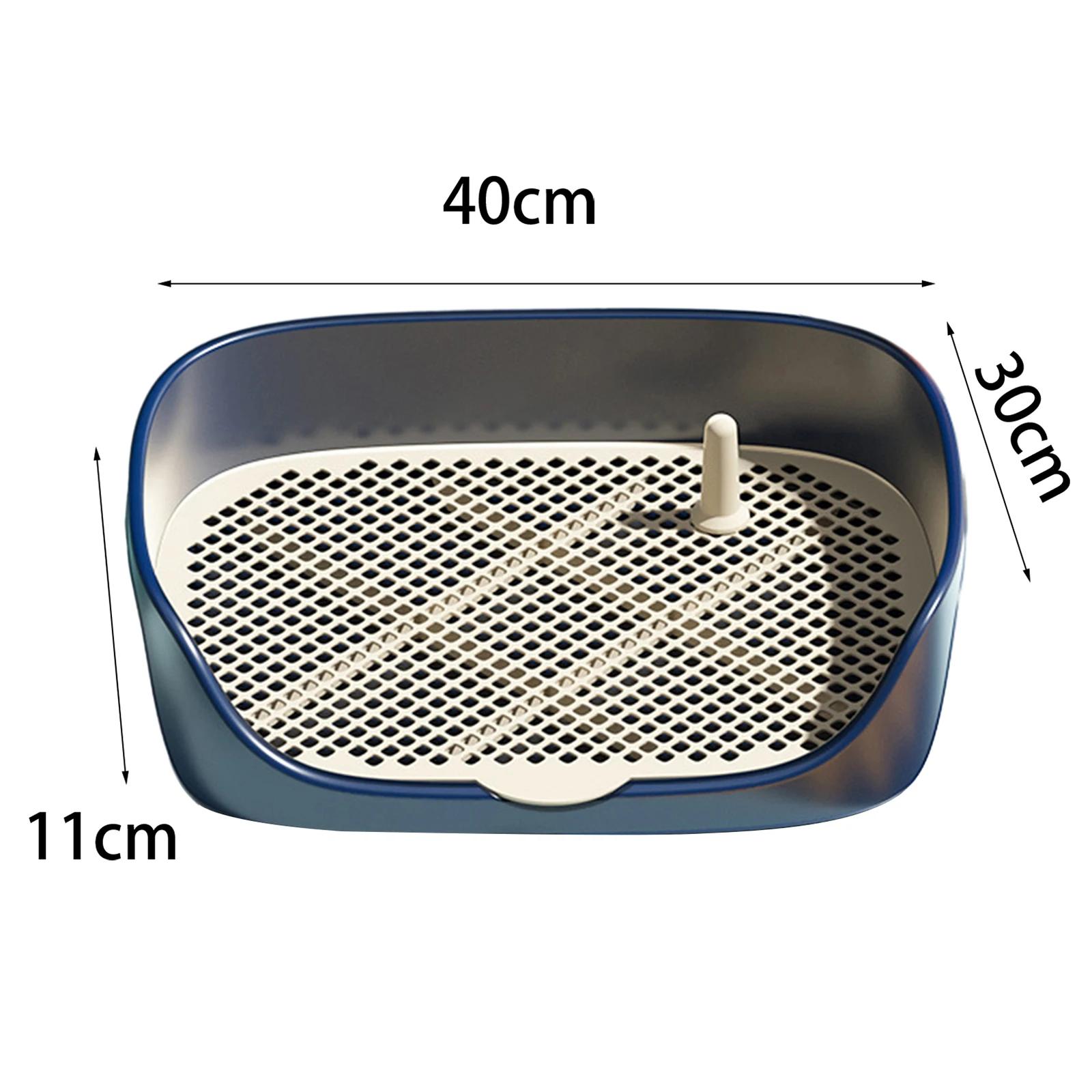 WC Portátil com Parede de Proteção para Animais de Estimação, Training Pad Holder, Lavatório, Litter Box, Trainer Corne, Cão e Gato, Interior e Exterior - Image 1