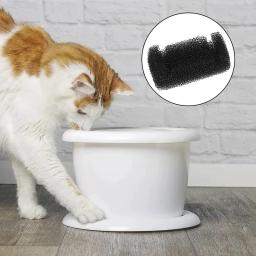 Pet bebendo esponja filtro, distribuidor de água para gatos e cães, saudável, fonte acessórios, 1pc, 4 pcs - Image 4
