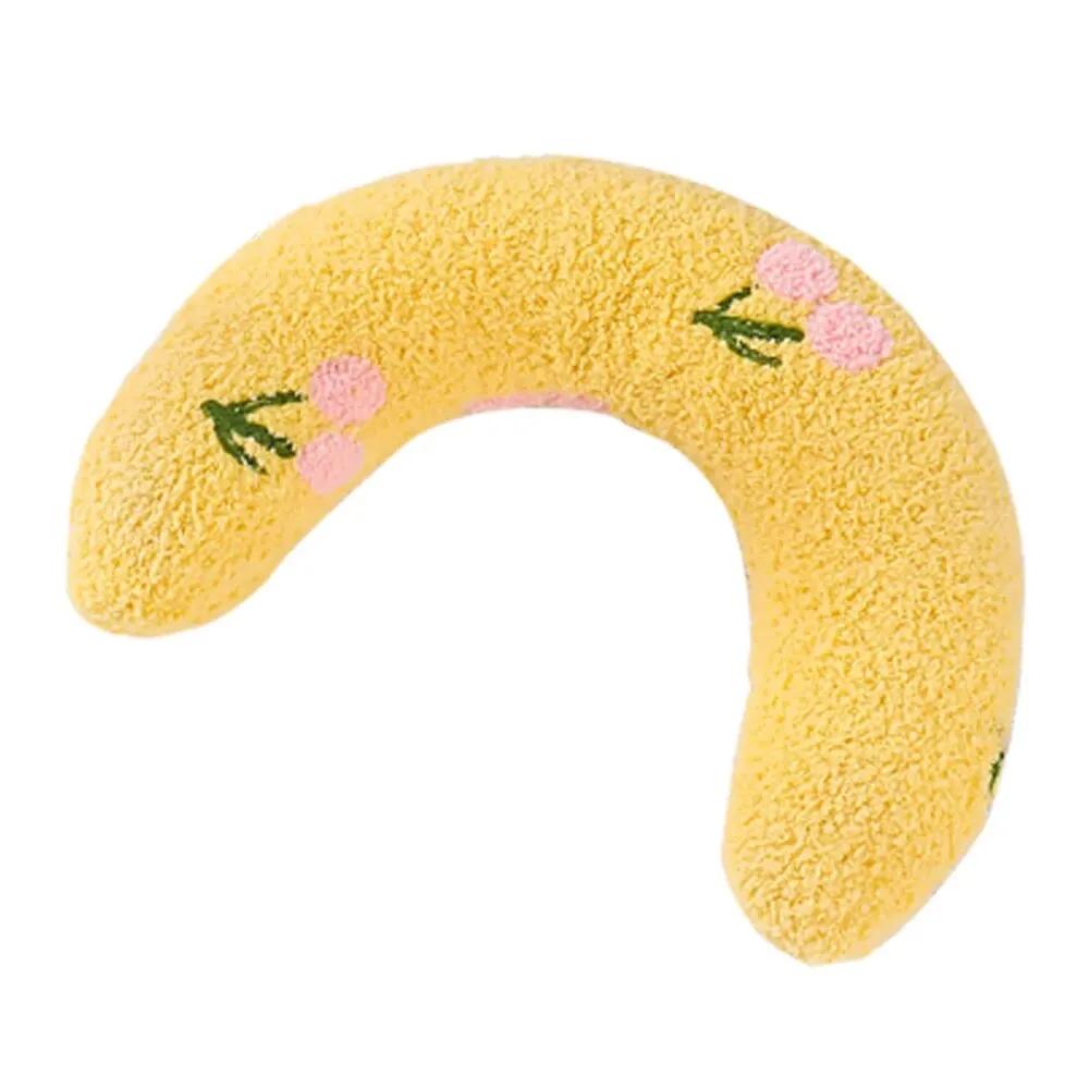 Pequeno travesseiro para gatos, Ultra macio fofo pet calmante brinquedo, Meia rosquinha cuddler para alívio das articulações dormir, melhorar o sono, 1pc - Image 1