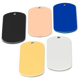 Personalizado aço inoxidável Dog ID Tag, personalizado gravado gato pingente acessórios, Pet fornecimentos, atacado, 20pcs - Image 3
