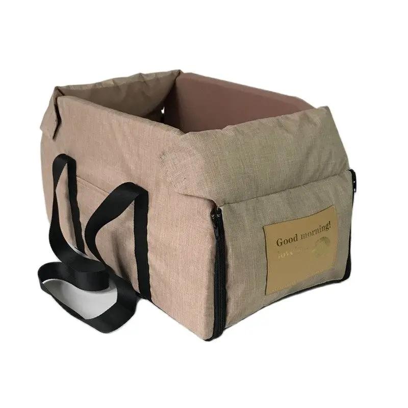 Portable Travel Bed for Pets, Protector Carrier, Segurança Pet Seat, Transporte, Carro, Acessórios Bag, Médio, Pequeno, Médio - Image 1